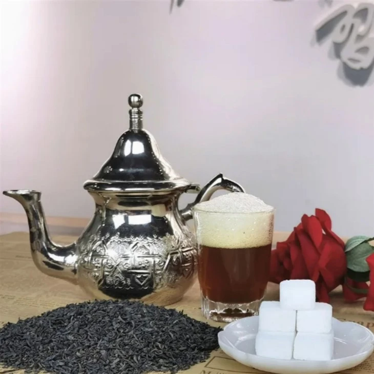 Chunmee Green Tea 9366AAAAA - Kaxxa tal-Karta u Programm ta' Cant Għal Laayoune, il-Marokk