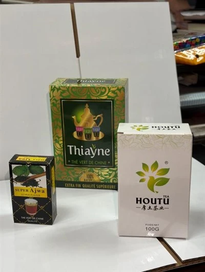 Chun Mee Et Thé Gunpoudre De La Fabrique De Thé Houtu